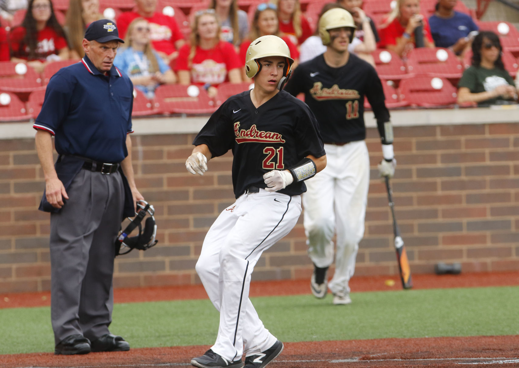 3A baseball semistate: Andrean vs. Yorktown